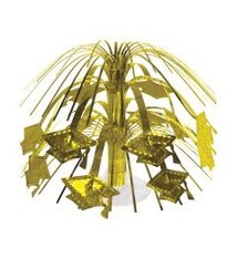 Grad Cap Mini Cascade Centerpiece Gold