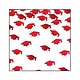 Red Grad Caps Confetti