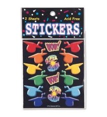 Super Grad Graduation Stickers