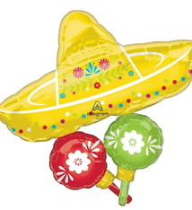 32" Viva La Party Super Shape Mylar Balloon