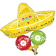32" Viva La Party Super Shape Mylar Balloon