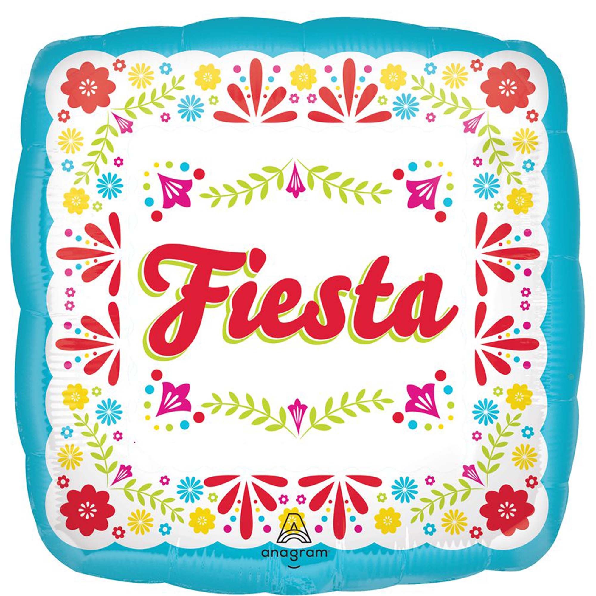 17" Viva La Party Mylar Balloon