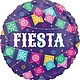 17" Fiesta Time Mylar Balloon