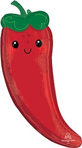 36" Food Friends Chili Pepper Super Shape Balloon