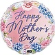 18" Hydrangea Mothers Day Mylar Balloon