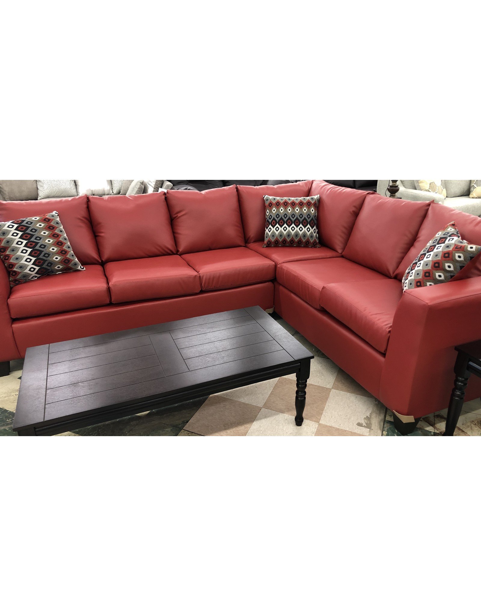 4182 Sectional Red