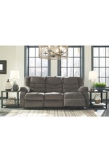 Tulen 9860688 Grey Reclining Sofa