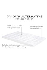 Isolus IS30QQDAFB Mattress Topper Queen 3"