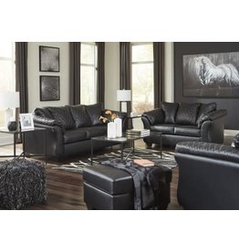 Betrillo 40502 Black Sofa/LS set