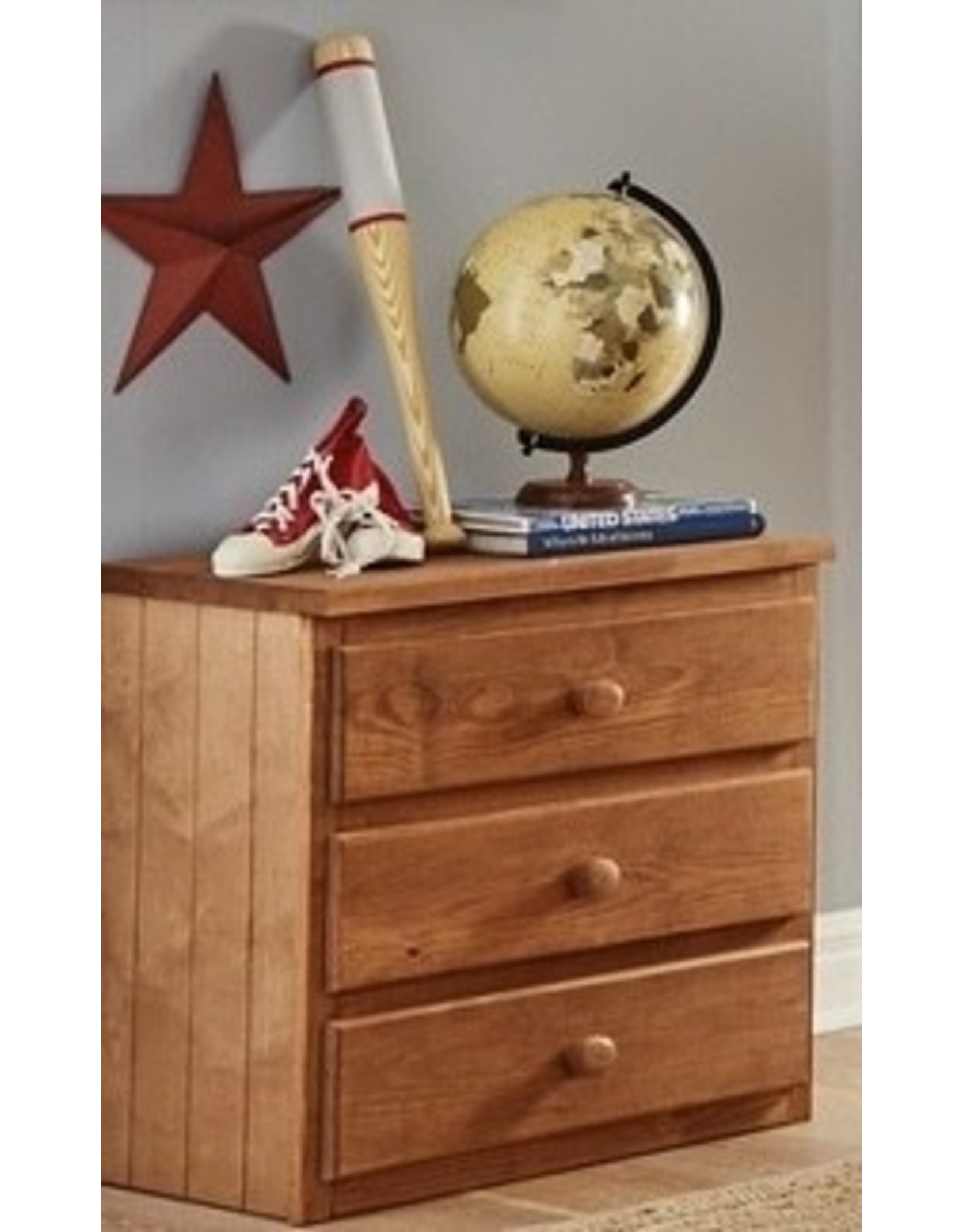7957 Jumbo 3 Drawer Chest