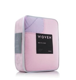 Woven MA01QQLIBHBB Bed N Bag Queen Blush