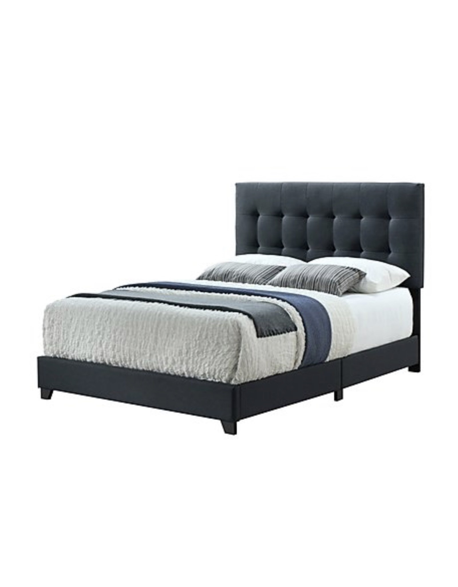 Patrick 5304F-Full Bed Charcoal