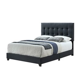 Patrick 5306K-King Bed Charcoal