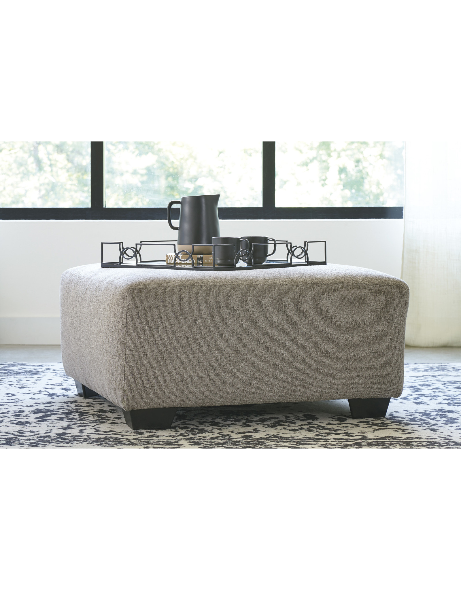 8070208 Platinum Ottoman