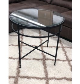 WALDORF- Cast Iron Round Accent Table