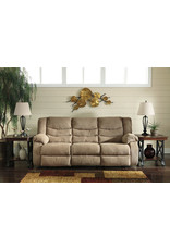 Tulen 9860488 Tan Reclining Sofa