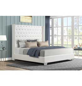 AL8027 King Bed White