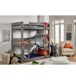 210 Triple Stack Bunk Bed