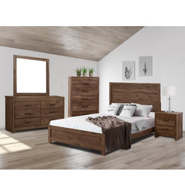 Gilliam 410 Queen Bed, Dresser, Mirror