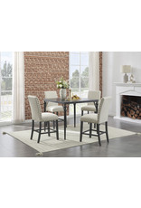 Kreabindale D428 Counter Table/ 4 Stools