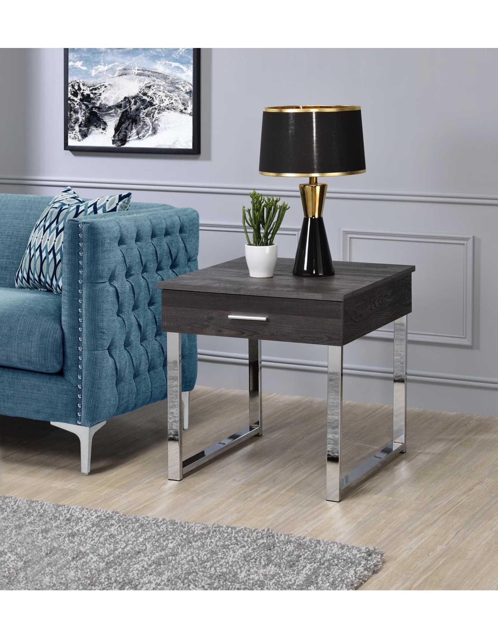 knox KN141- Charcoal End Table