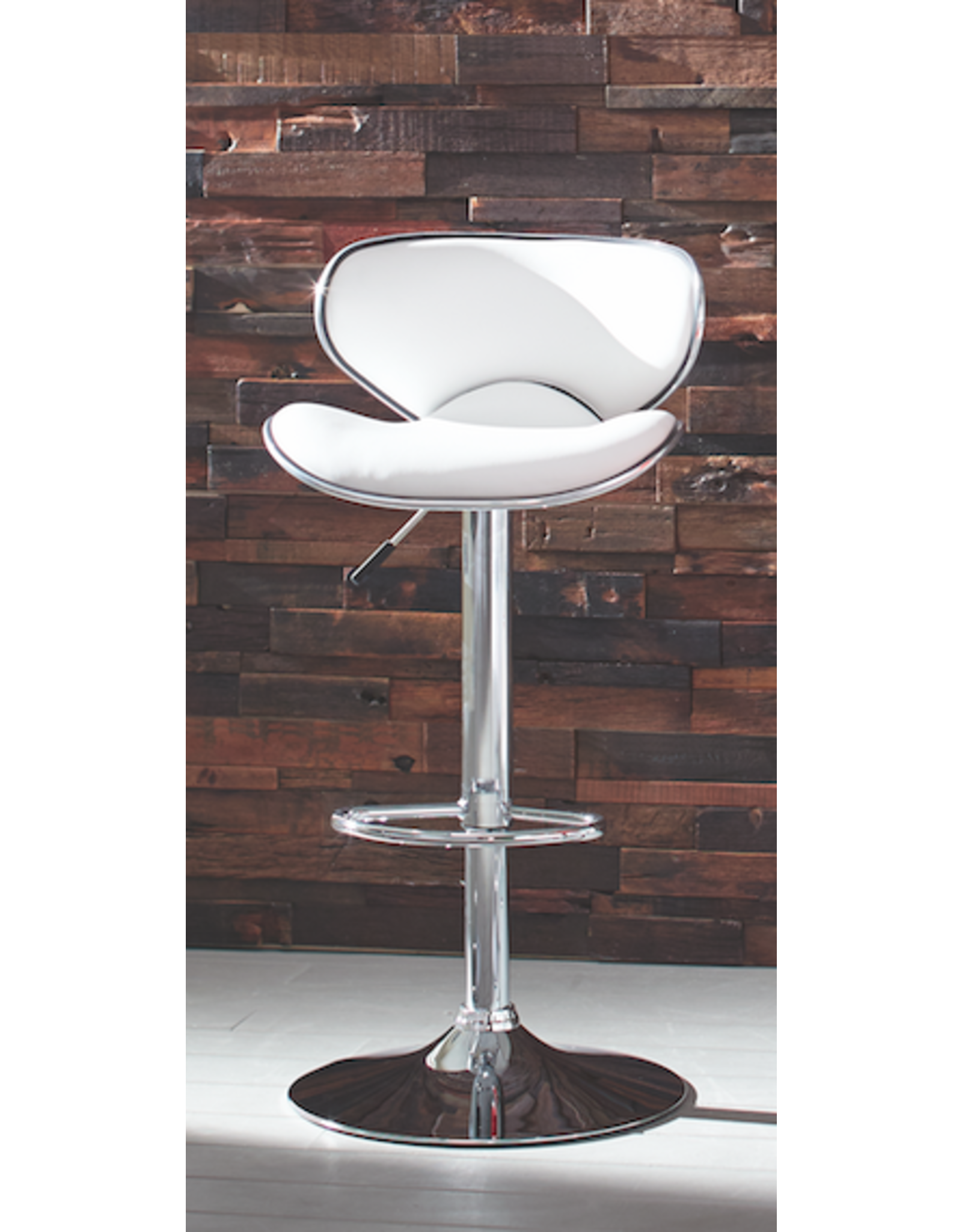 716- White Barstool