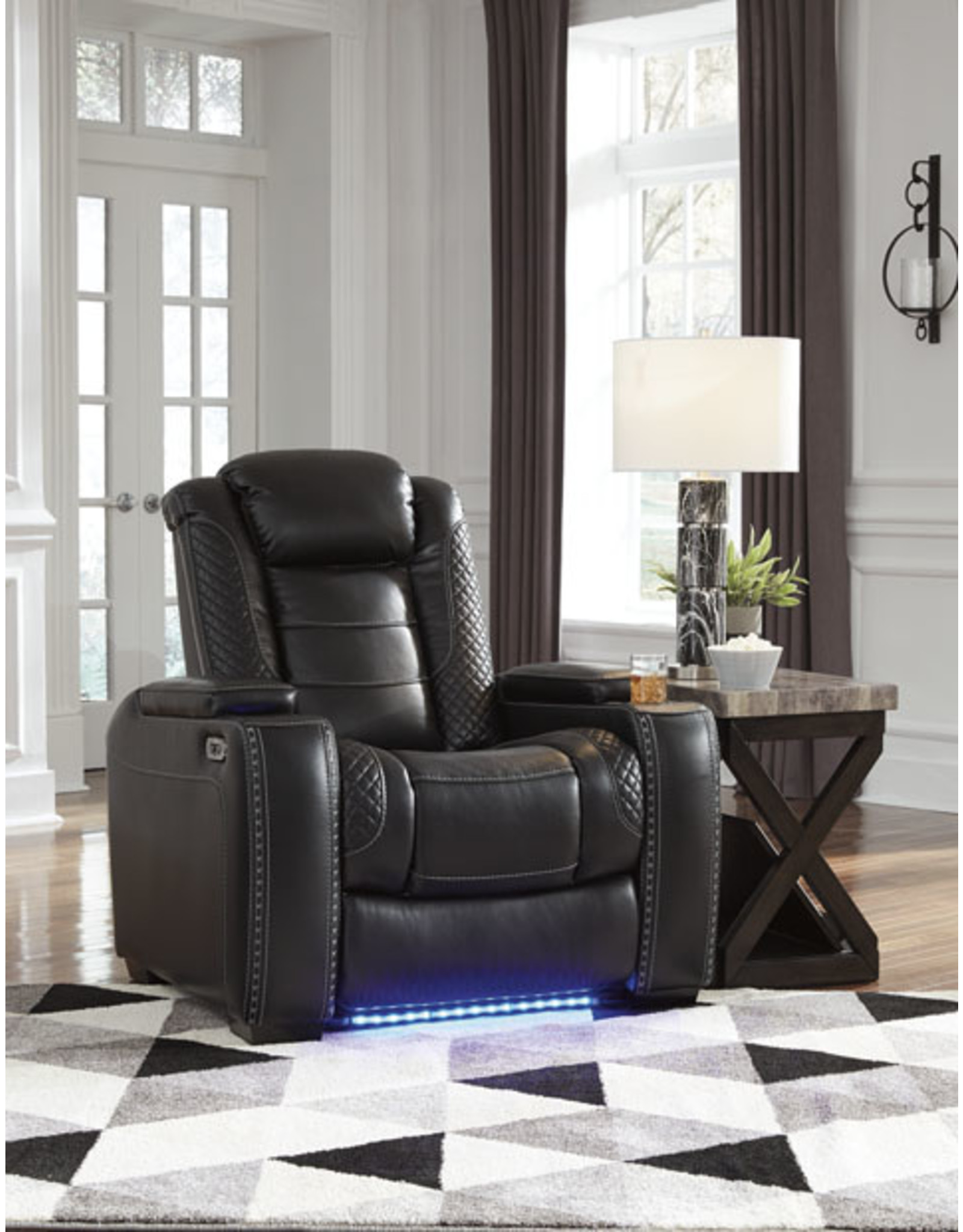 3700313 Party Time Power Recliner with Console