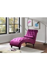 Toulouse Purple Chaise