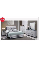 Albany Albany Queen Bed Dresser/Mirror