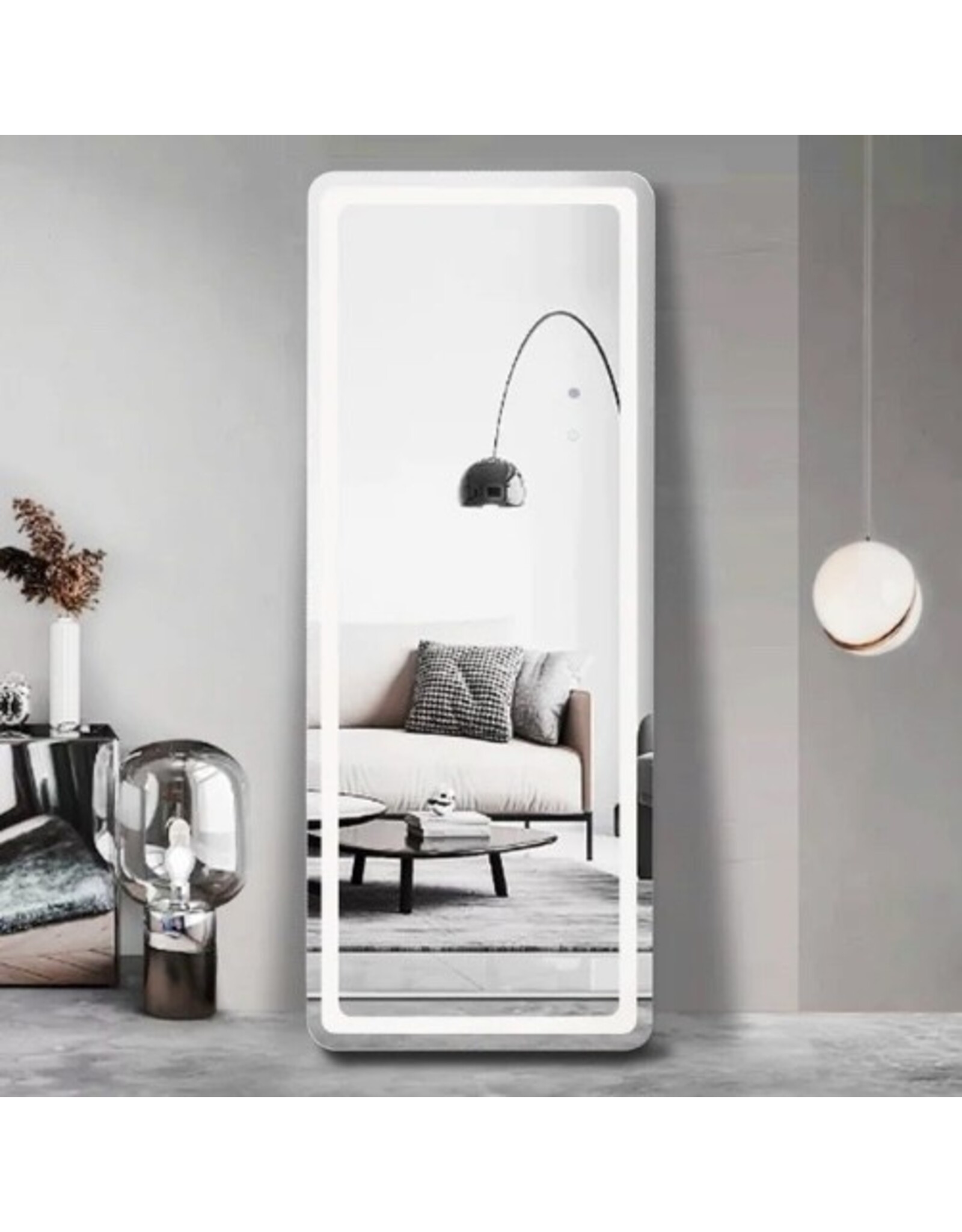 6FT Floor Mirror (LED+BLUETOOTH SPEAKER)