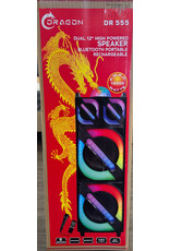 dragon DR-555 Dual 12" Bluetooth Speaker (16,500W)