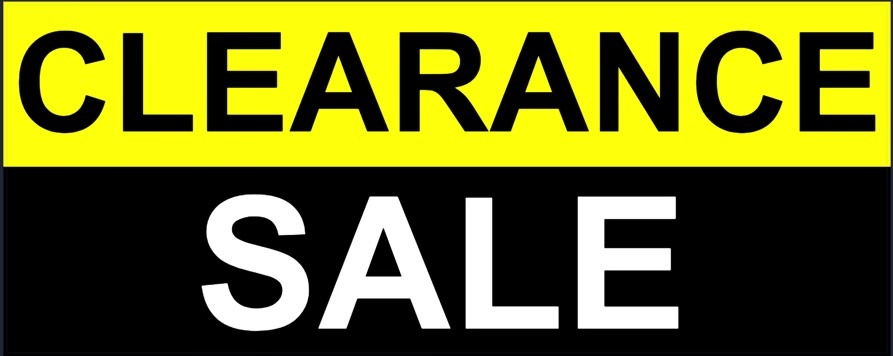 Clearance Sale