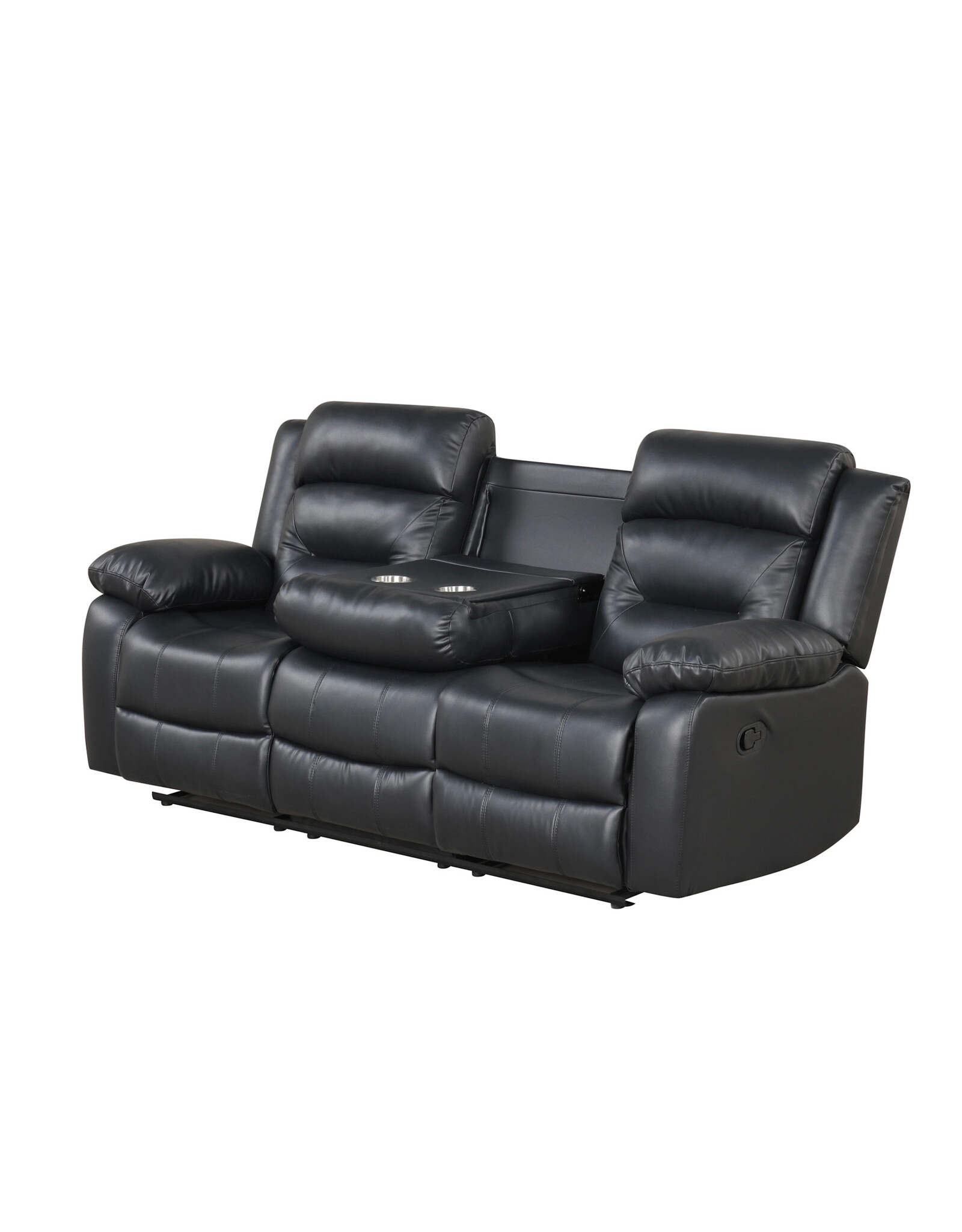 Marcus Marcus Reclining Sofa w/Drop Down Table