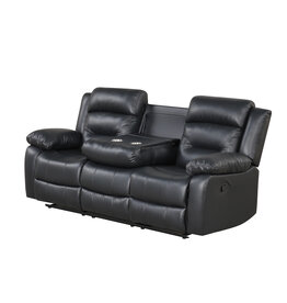 Marcus Marcus Reclining Sofa w/Drop Down Table