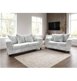 510 Gray - Sofa & Loveseat Set