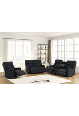 Albert Albert Black Reclining Sofa, Loveseat, Chair
