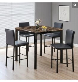 Cararra Brown Counter 5pc Set