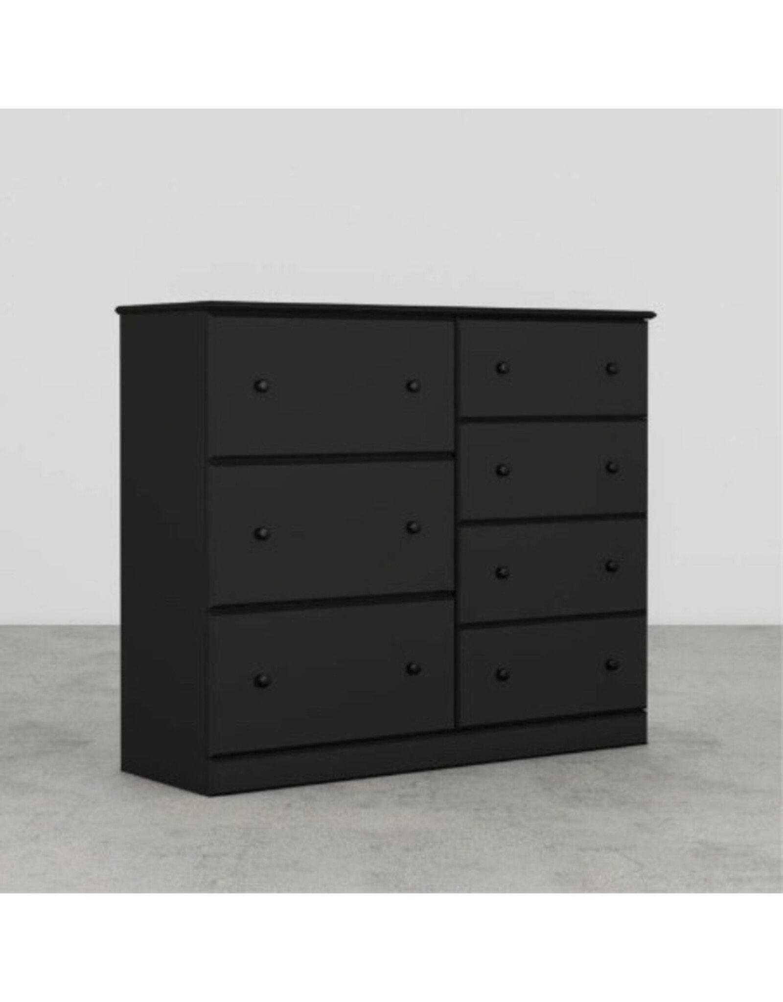 5487 Black Dresser Combo