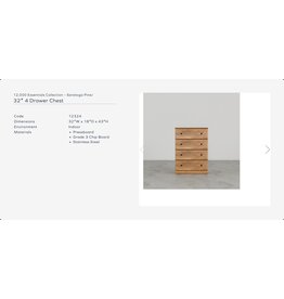 12324 Pine 32" Chest