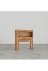 12031b Pine Twin Bookcase Headboard