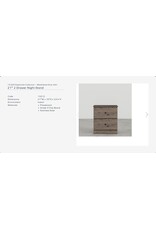 13212 Grey Nightstand
