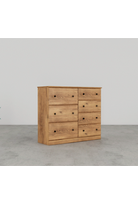 12487 Pine Dresser Combo