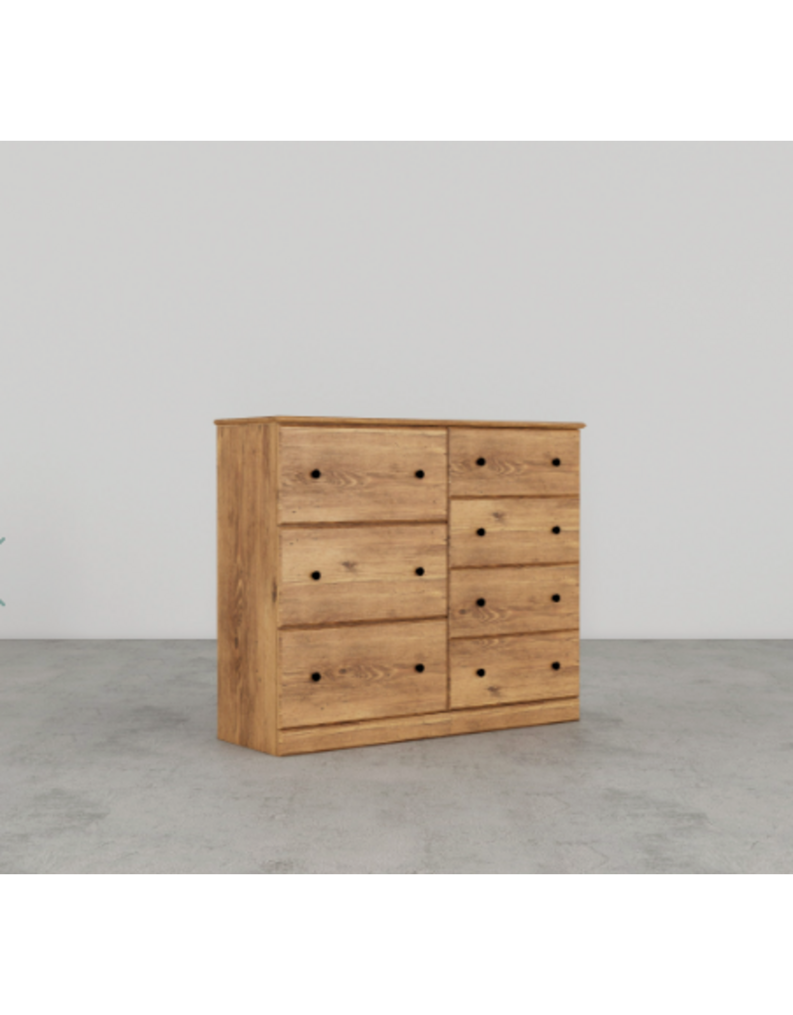 12487 Pine Dresser Combo