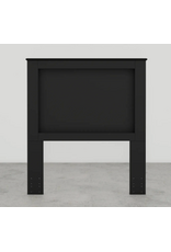 5037 Black Twin Headboard
