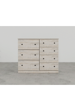 16487 Frosted Pine Dresser Combo
