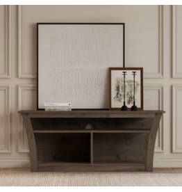 1601 60" Media Console Gray