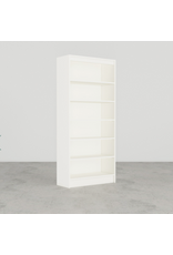 17675 67" White Bookcase