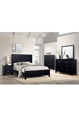 HH3500 King Bed-Dresser-Mirror-Chest-Ns BLACK