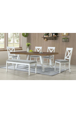 Summerville Dining Table w/4 chairs & Bench