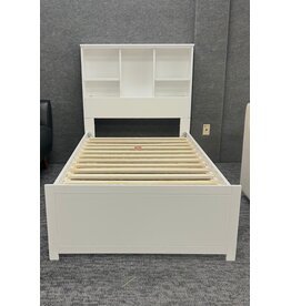 Caspian Twin Bookcase Bed